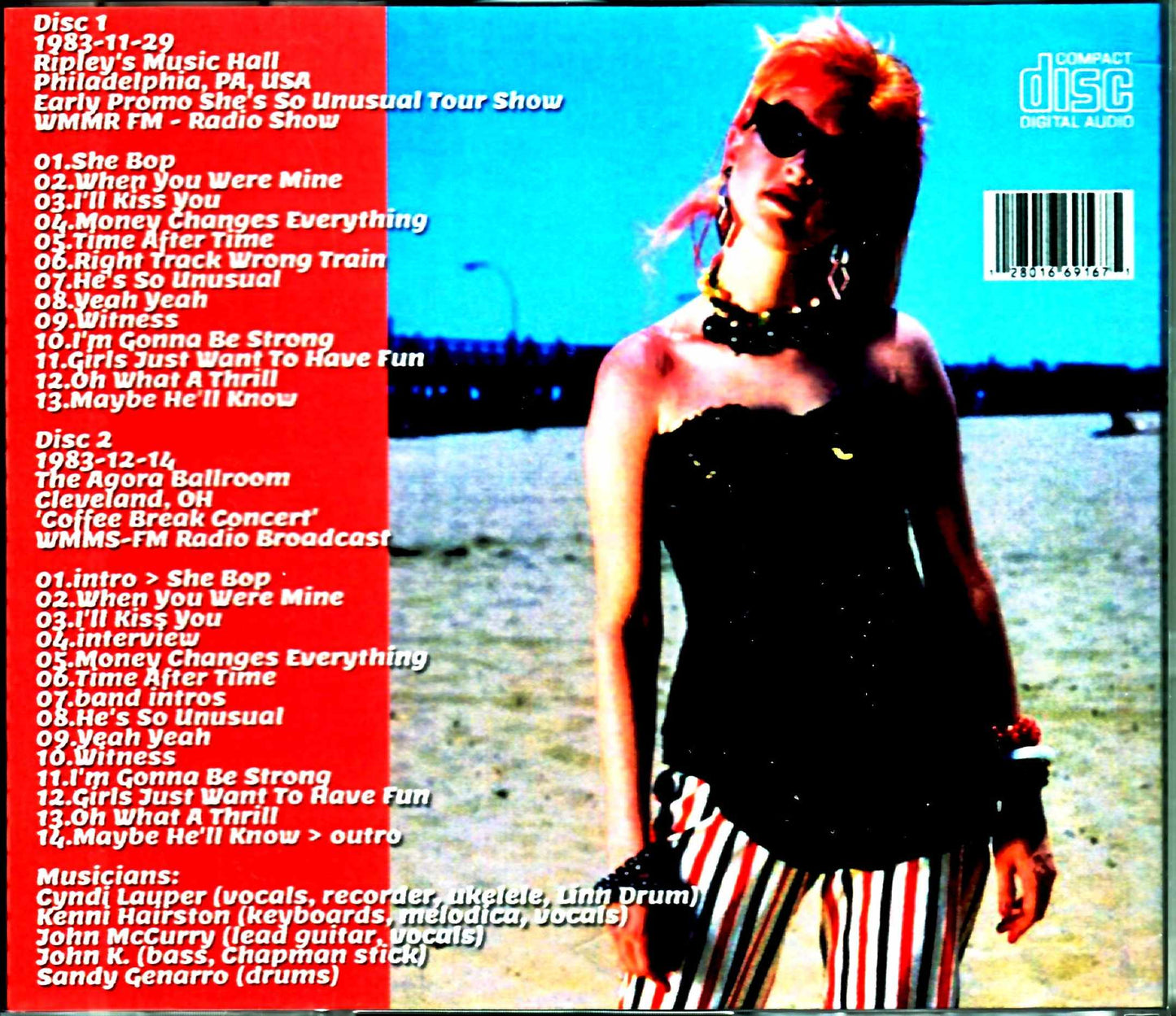 Cyndi Lauper/PA,USA 1983 & more