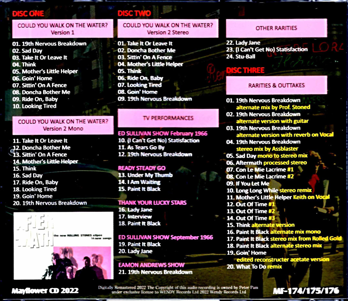 Rolling Stones After-Math Sessions