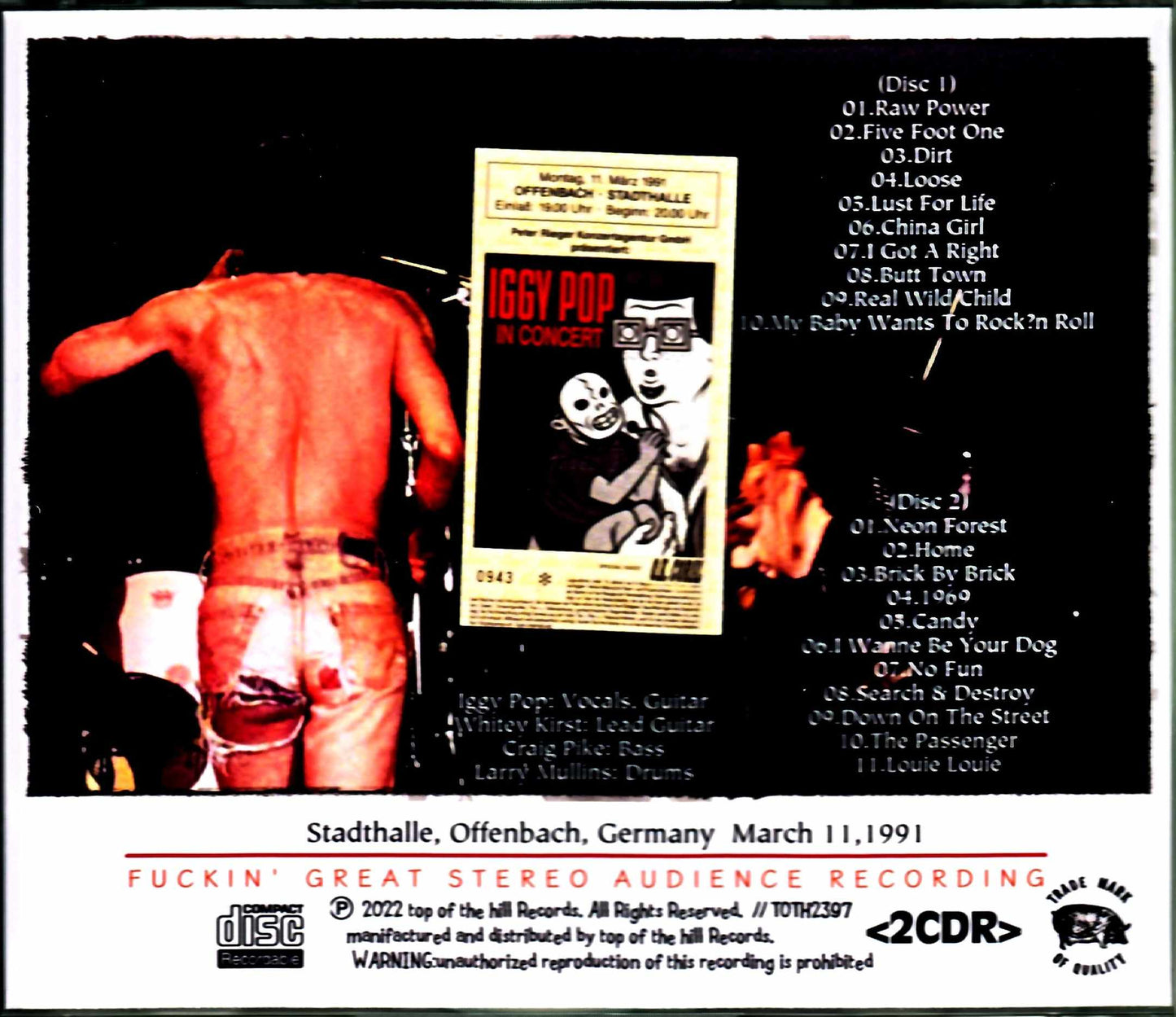Iggy Pop/Germany 1991