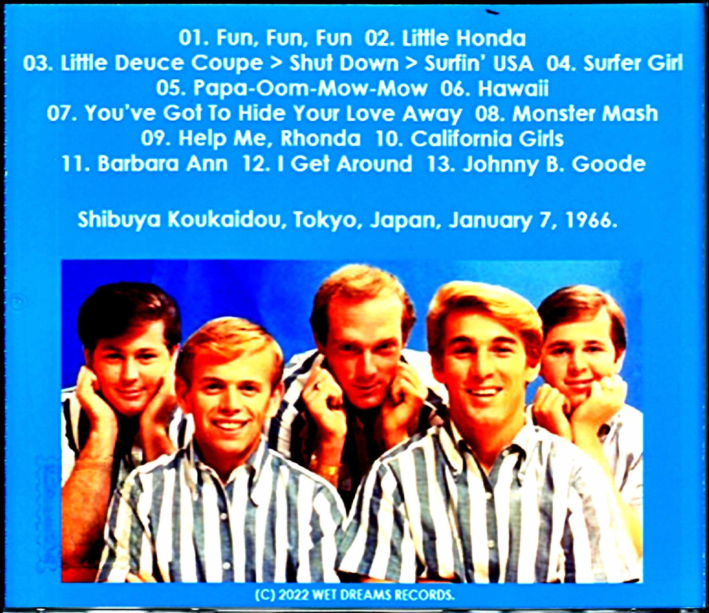 Beach Boys/Tokyo,Japan 1966