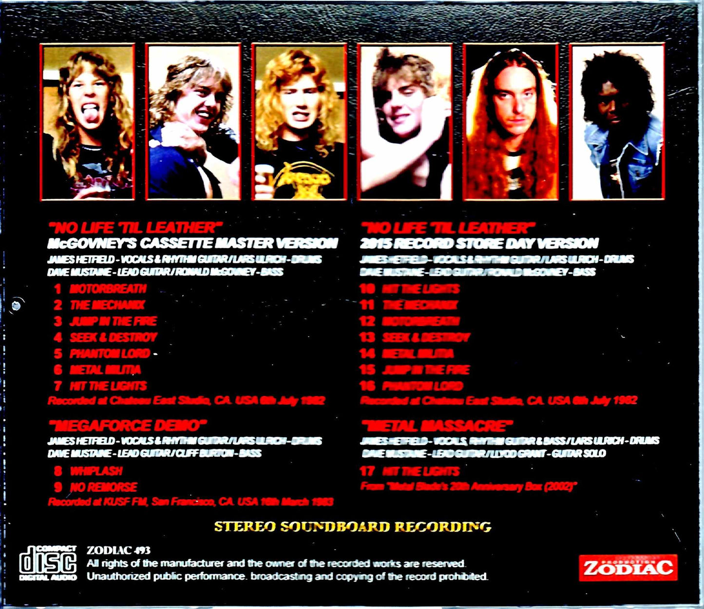 Metallica No Life 'Til Leather Definitive Edition Ultimate & Upgrade
