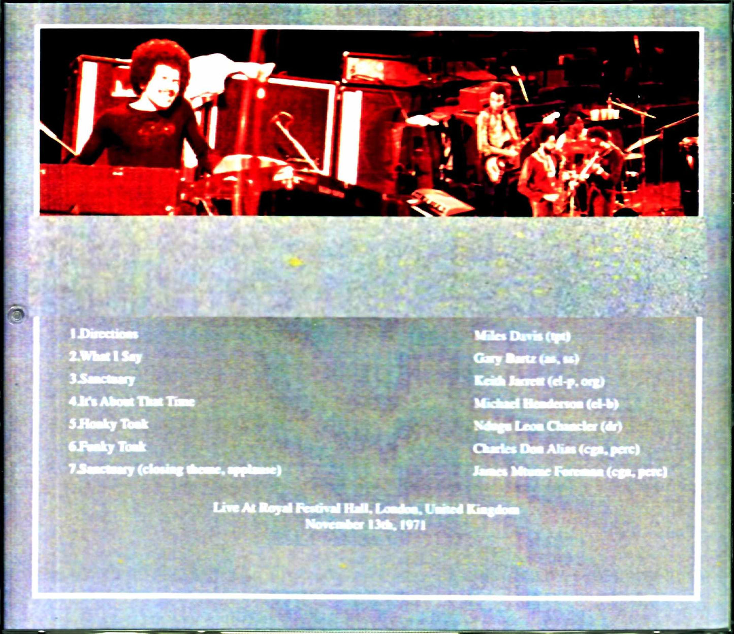 Miles Davis Keith Jarrett Miles Davis Keith Jarrett/London,UK 1971 Remastered