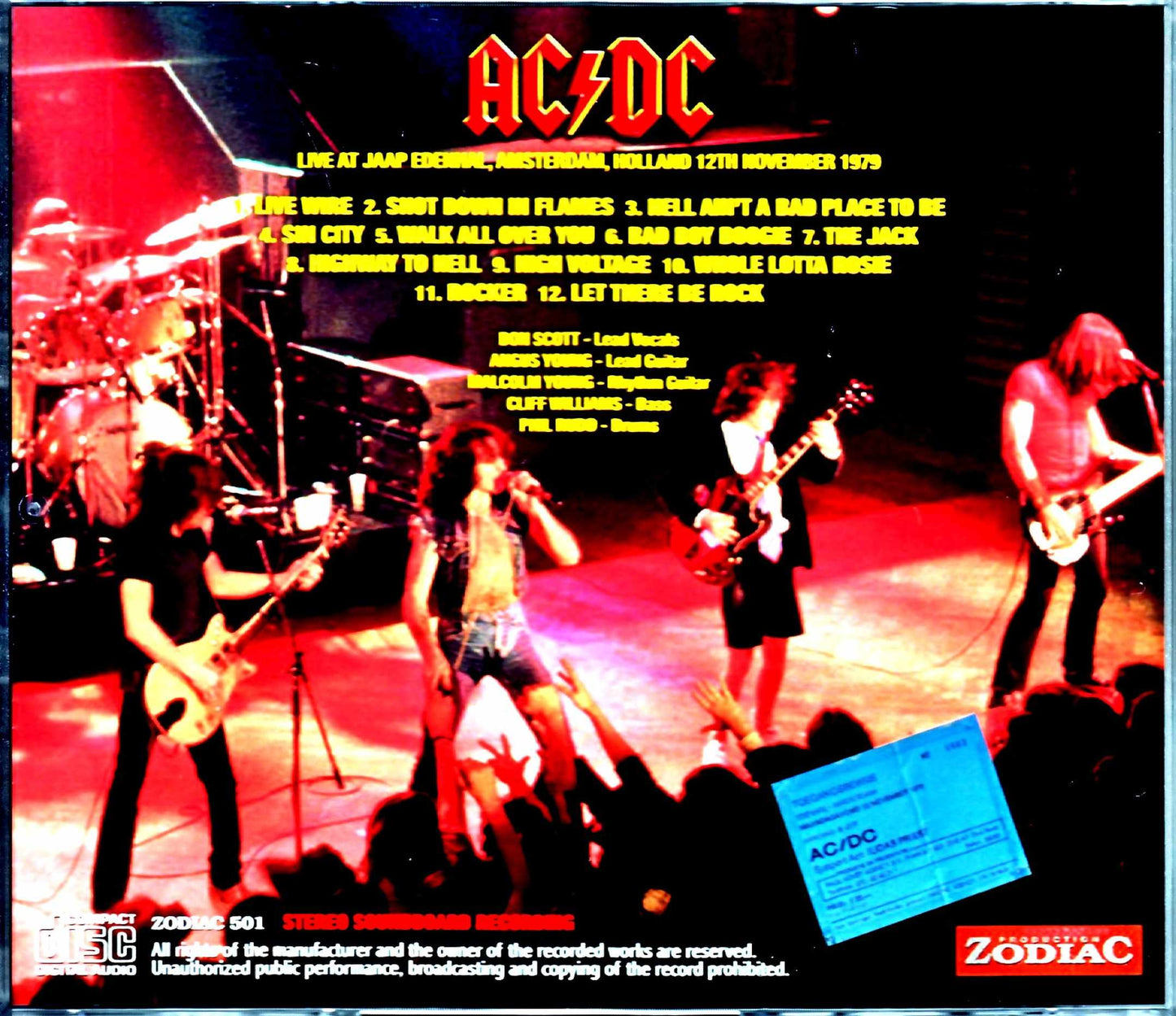 AC/DC Holland 1979 Pre-FM Reel