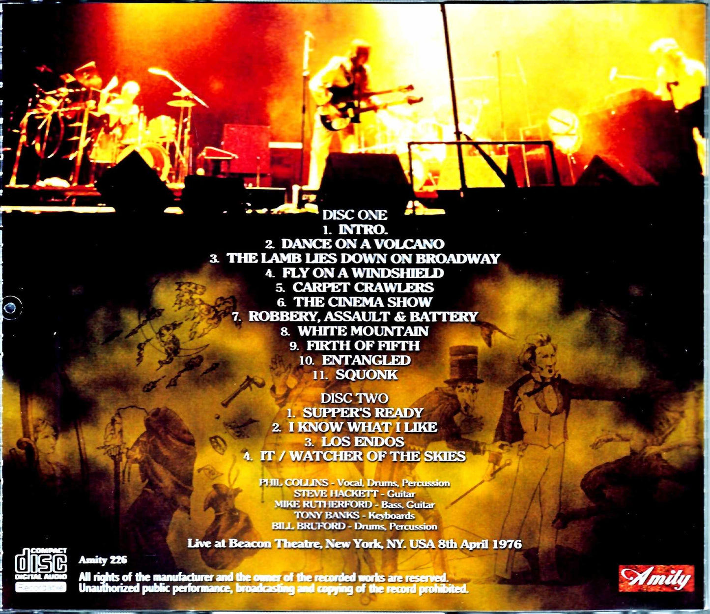 Genesis Genesis/NY,USA 4.8.1976