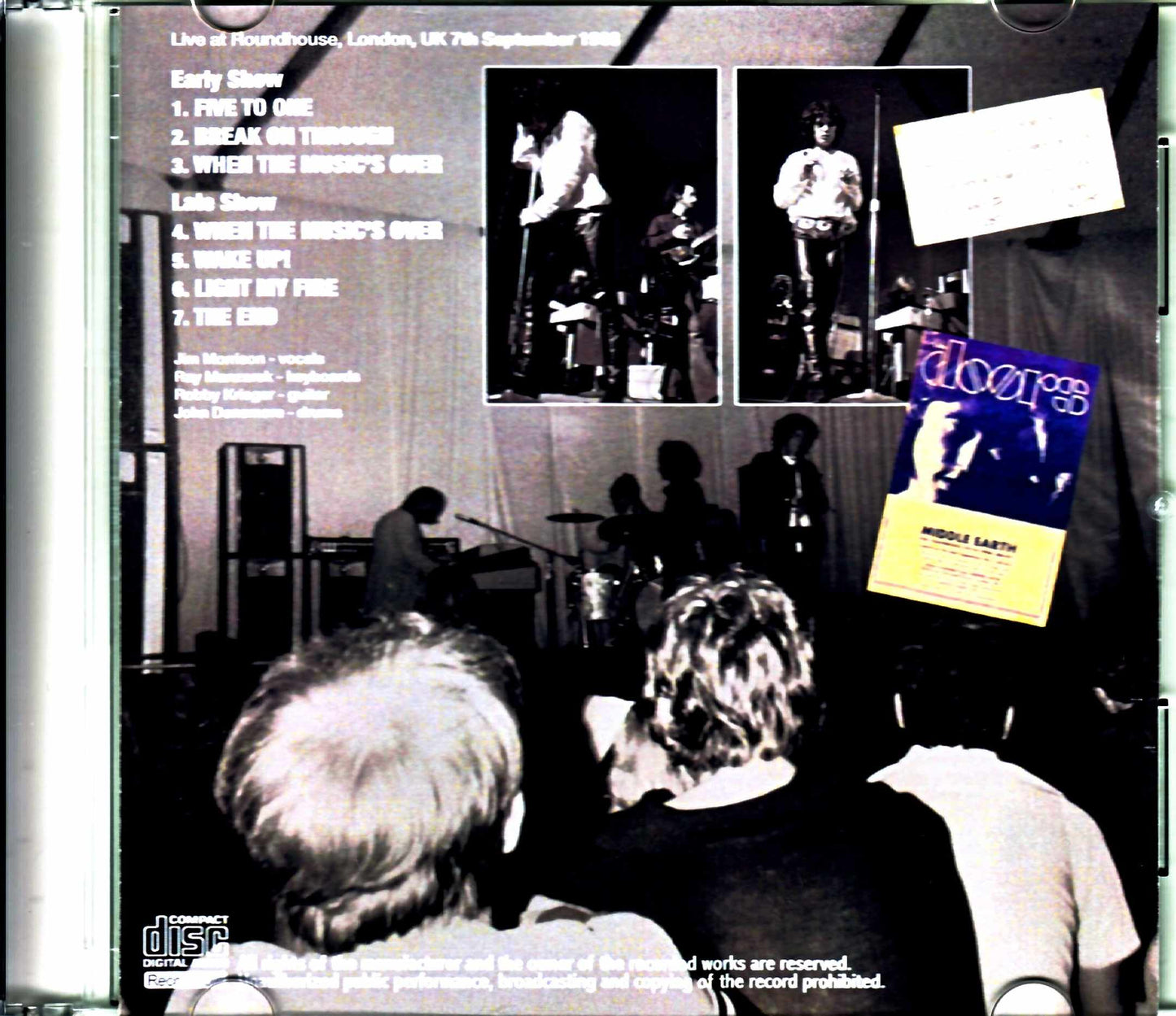 The Doors/London, UK 9.7.1968