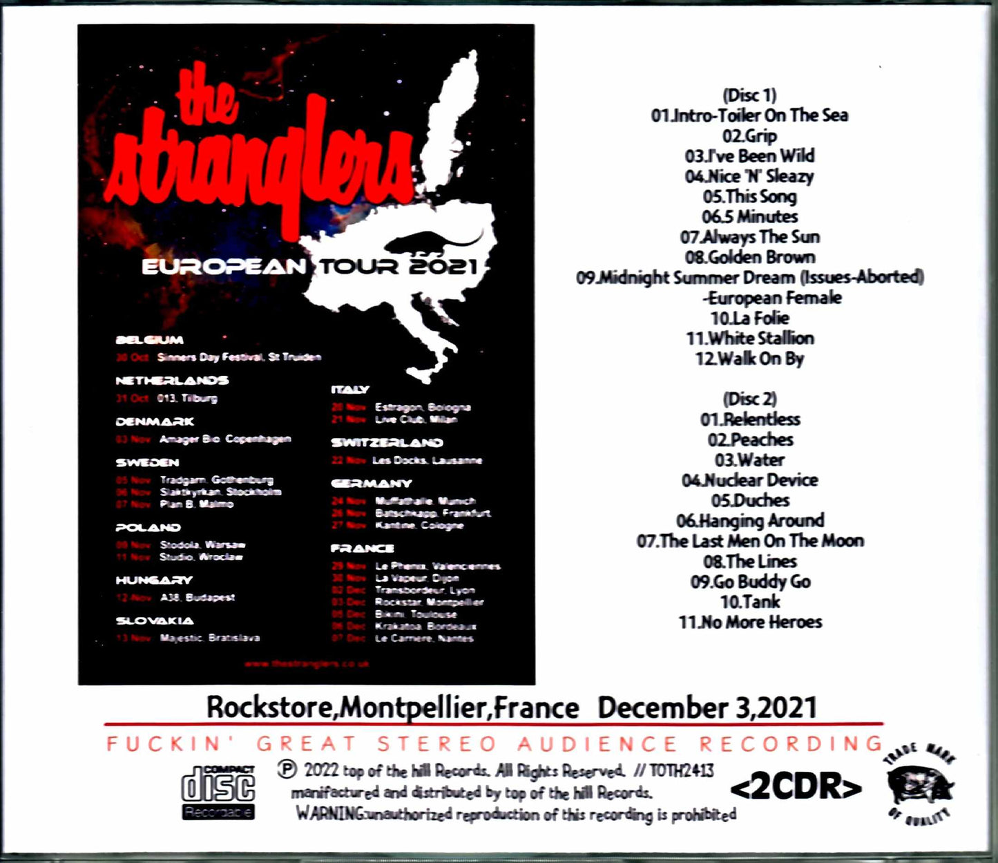 Stranglers/France 2021 Complete