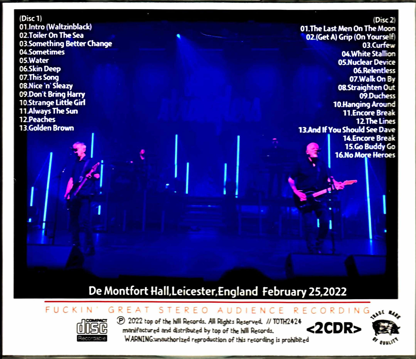 Stranglers/England,UK 2.25.2022 Complete