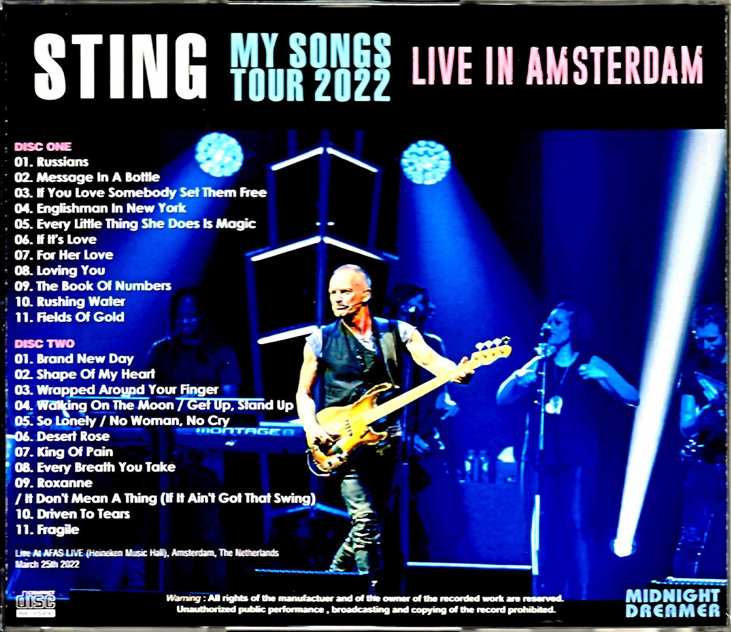 Sting/Netherlands 2022 Complete