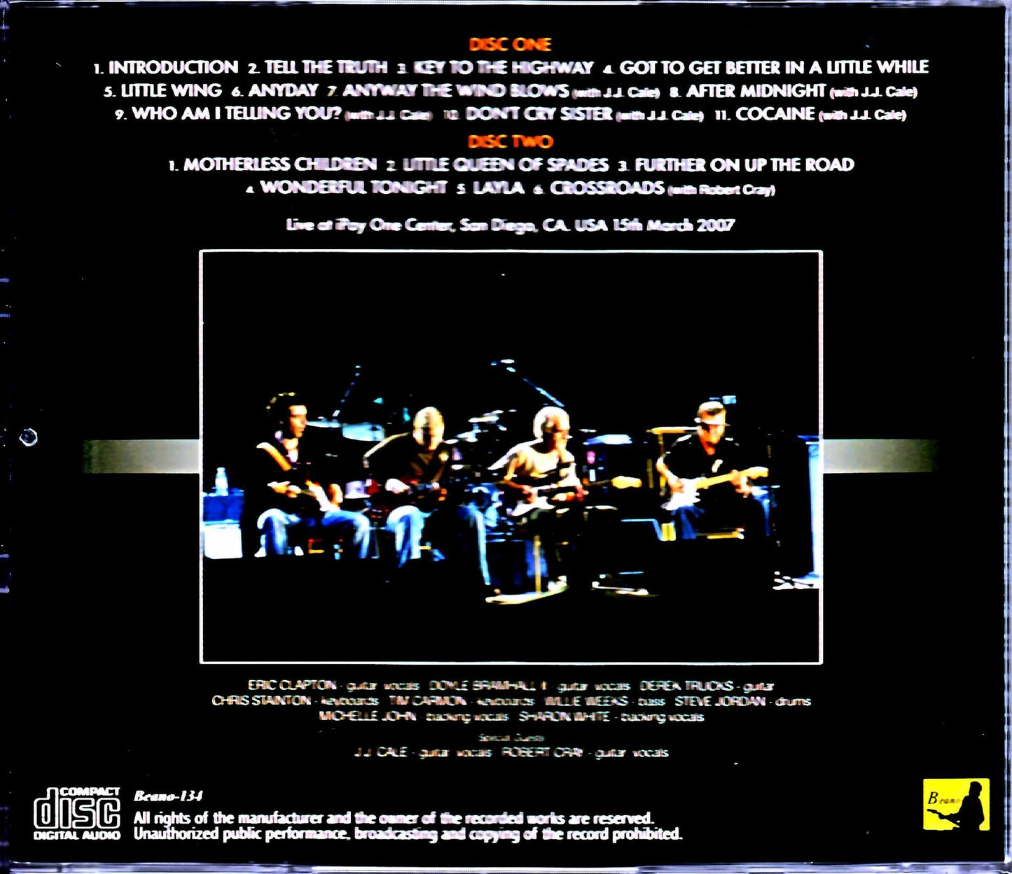 Eric Clapton Eric Clapton/CA,USA 2007 Complete