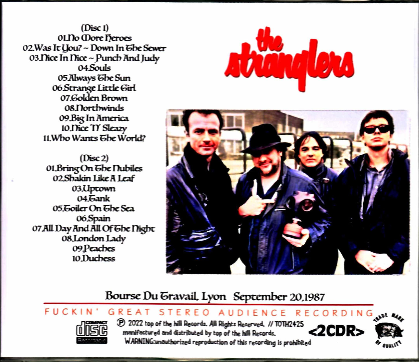 Stranglers/France 1987