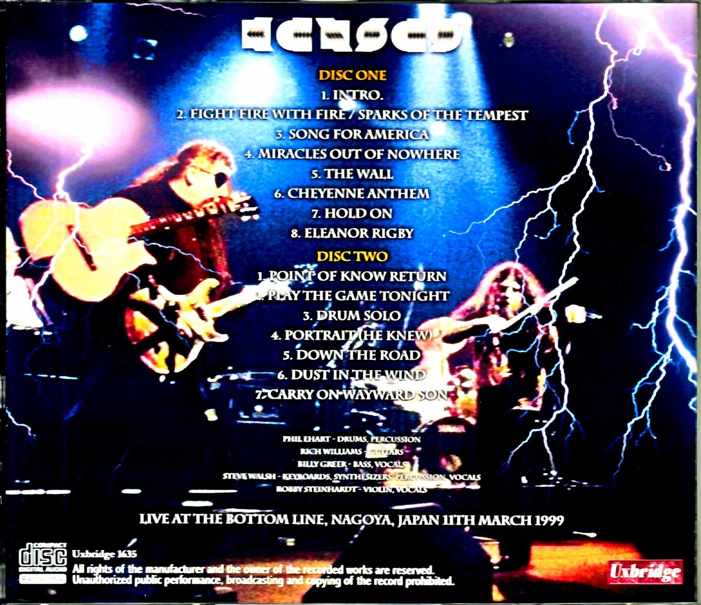 Kansas Kansas/Aichi,Japan 19999 DAT Master
