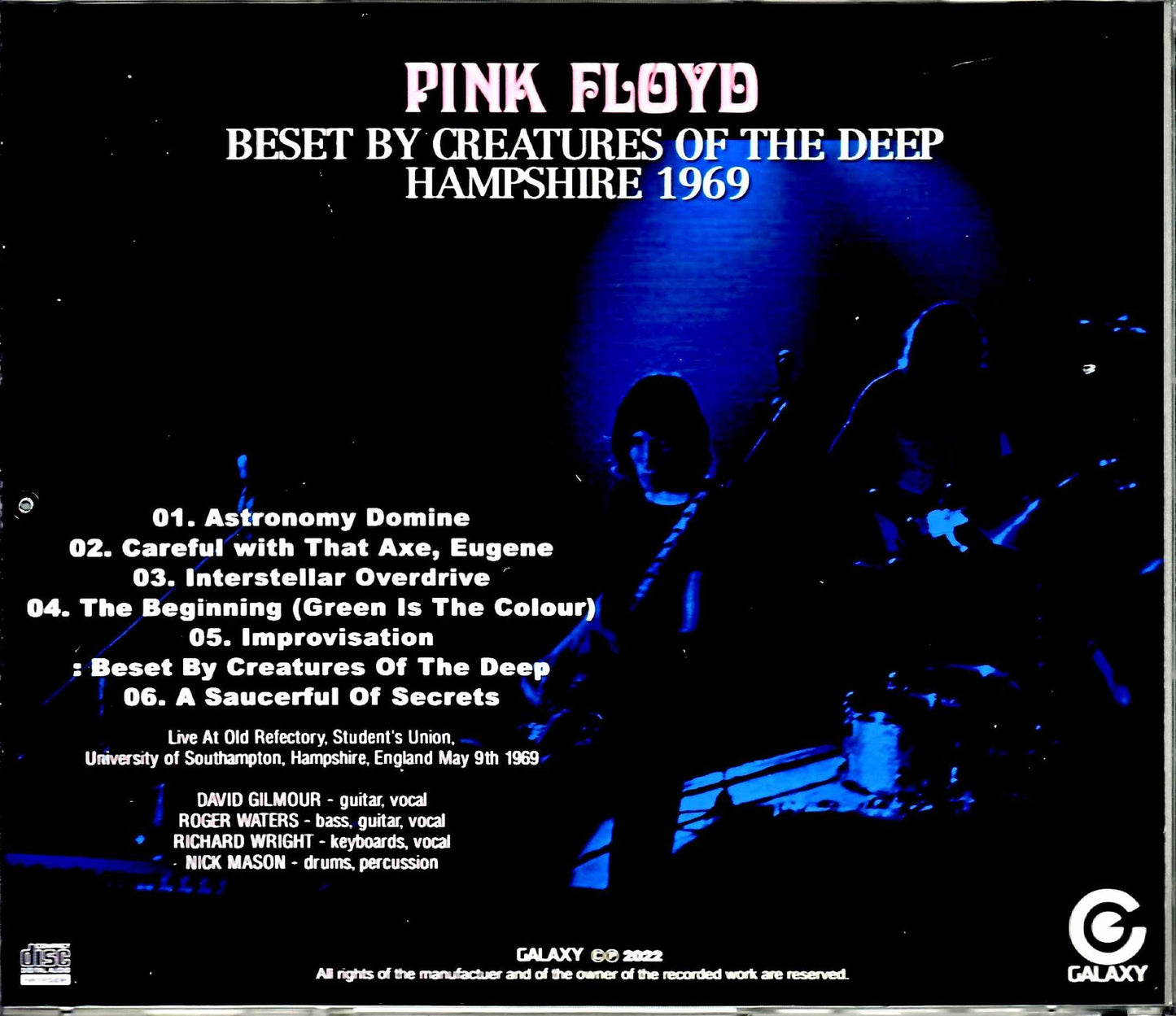 Pink Floyd Pink Floyd/England,UK 5.9.1969