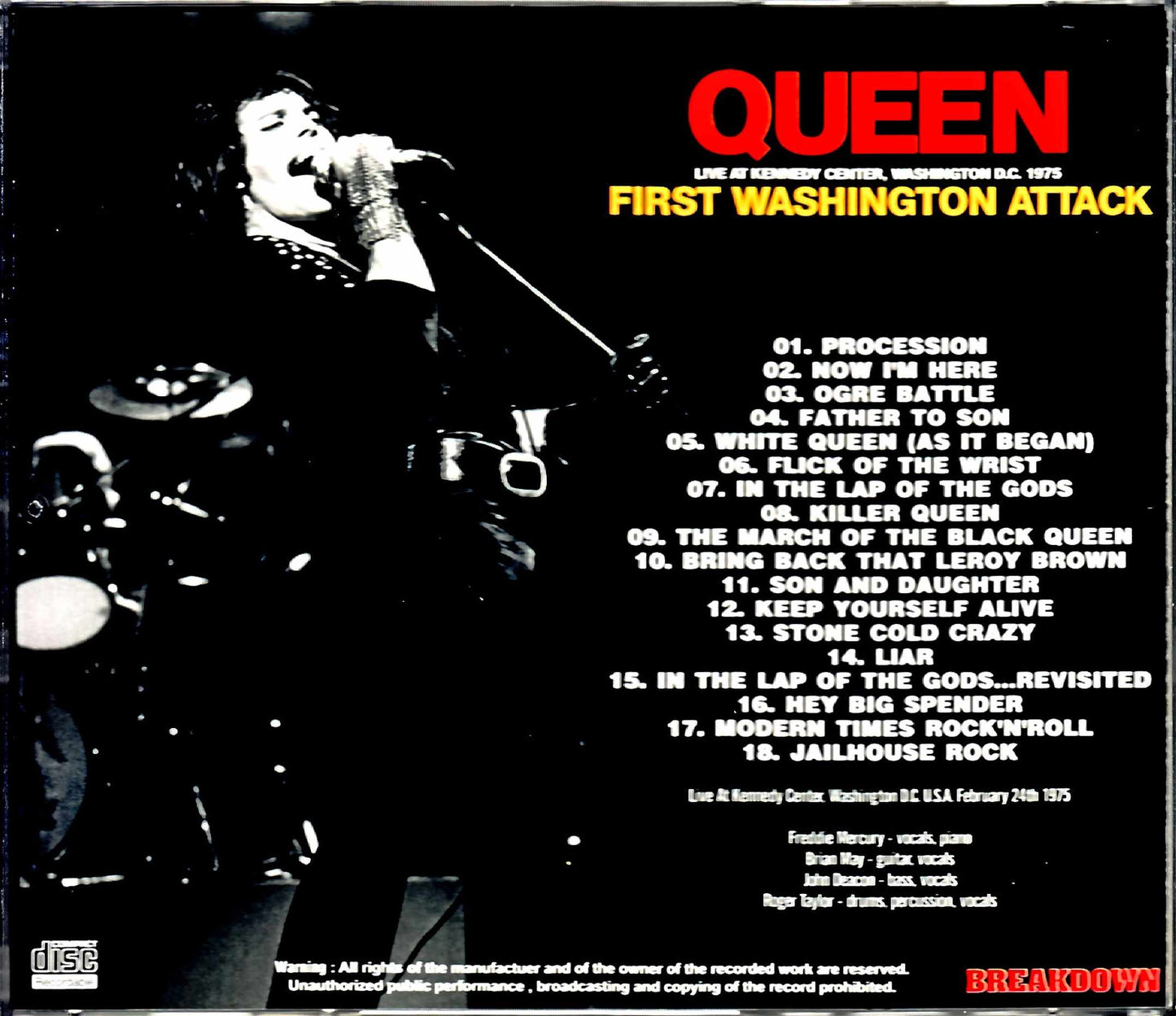 Queen/WA,USA 1975 Remastered