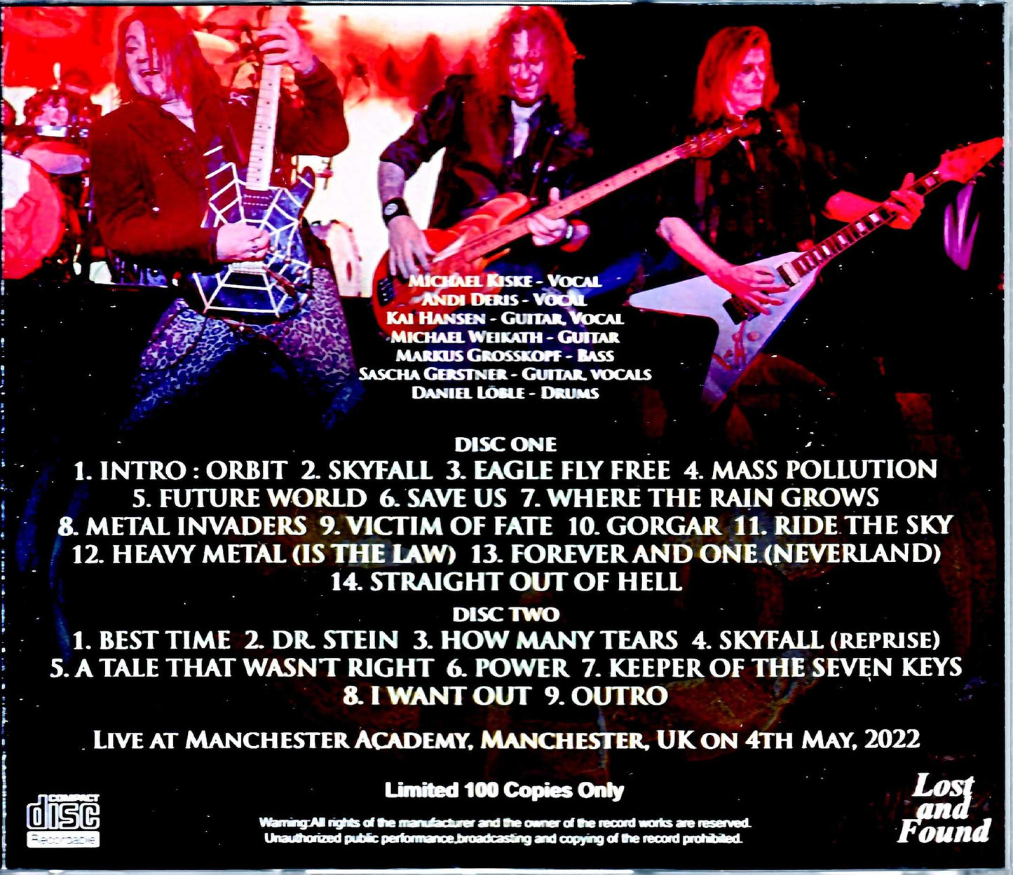 Helloween Halloween/England,UK 2022 Complete