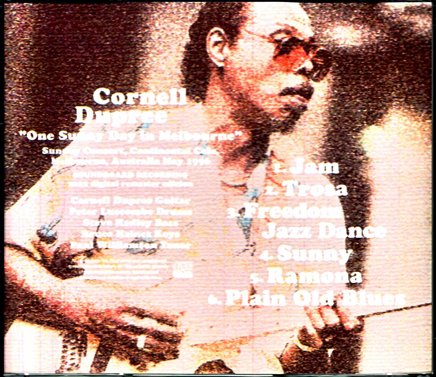 Cornell Dupree Cornell Dupree/Australia 1996 Digital Remaster Edition