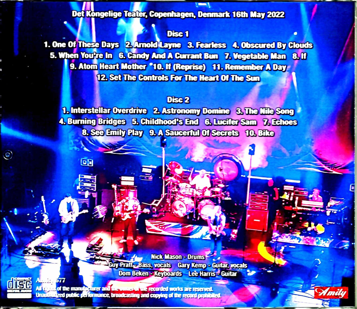 Nick Mason's Saugerful of Secrets Nick Mason/Denmark 2022