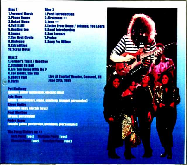 Pat Metheny Group Lyle Mays Pat Metheny/NH,USA 1985 Complete