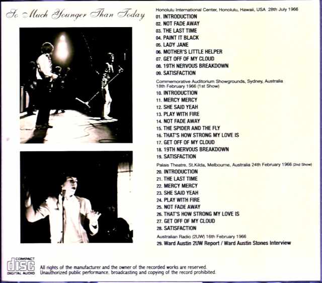 Rolling Stones/1966 Tour Collection Upgrade