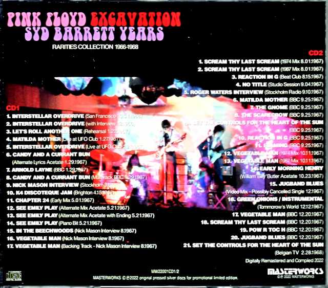Pink Floyd Pink Floyd/Syd Barrett Years