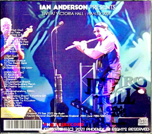Jethro Tull/England,UK 2021 & more