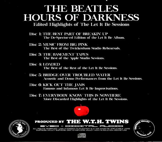 Beatles Edited Highlights of the Let it Be Sessions Vol.1