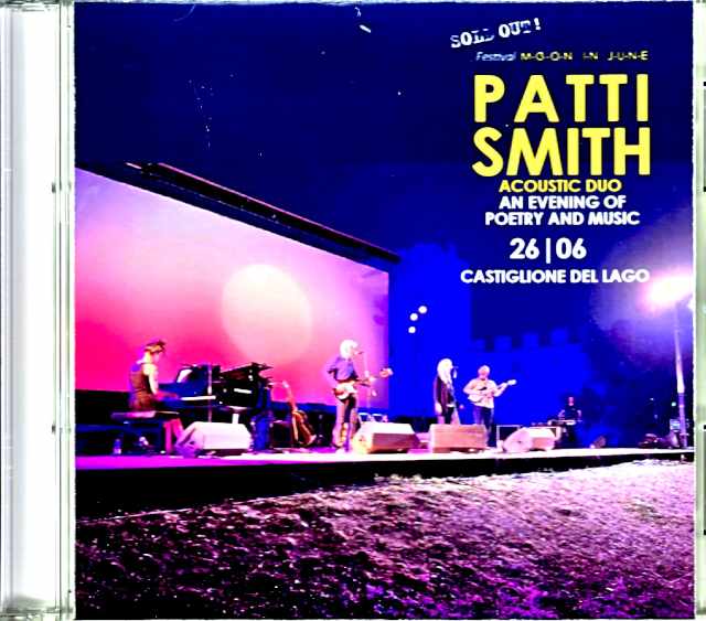 Patti Smith Acoustic Duo Patti Smith/Italy 2022 Complete