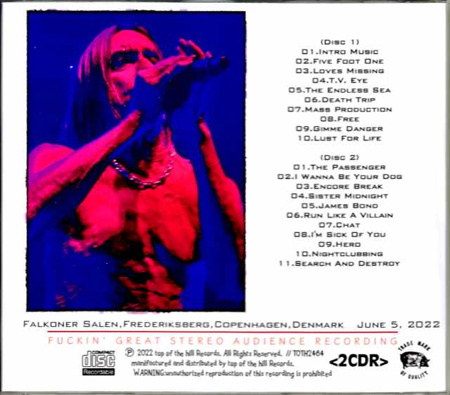 Iggy Pop/Denmark 2022 Complete
