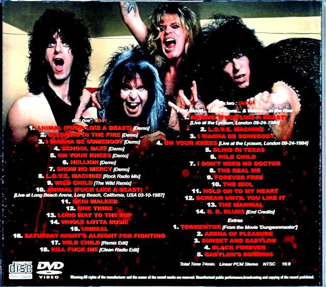 W.A.S.P Wasp/Unreleased Tracks Ultimate Edition