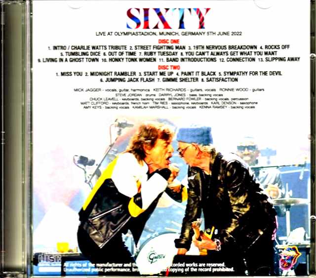 Rolling Stones/Germany 6.5.2022 New Master