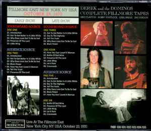 Derek and the Dominos/10.23.1970 Early & Late