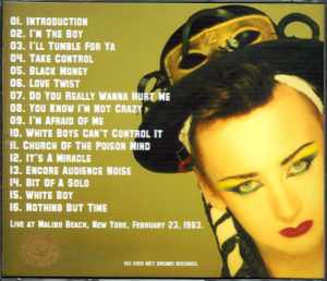 Culture Club/New York,USA 1983