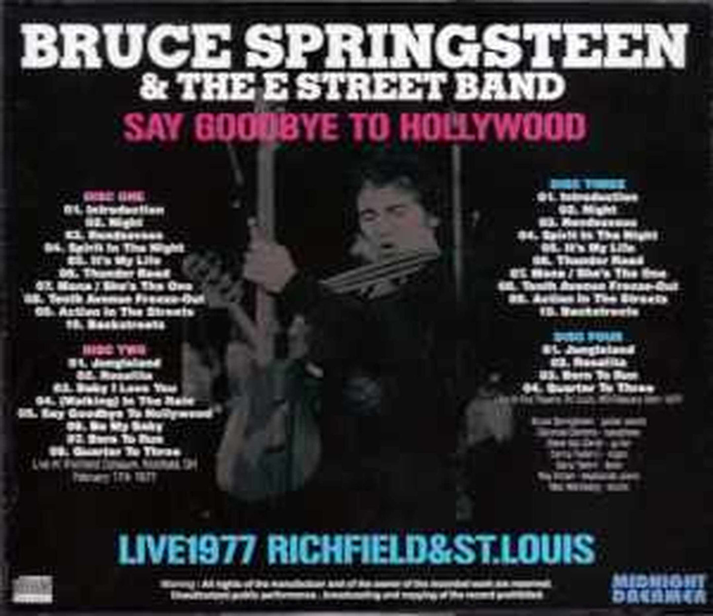 Bruce Springsteen/OH, USA 1977 & more