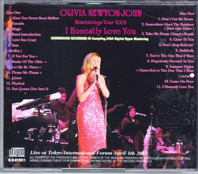 Olivia Newton-John Olivia Newton-John/Tokyo,Japan 2003