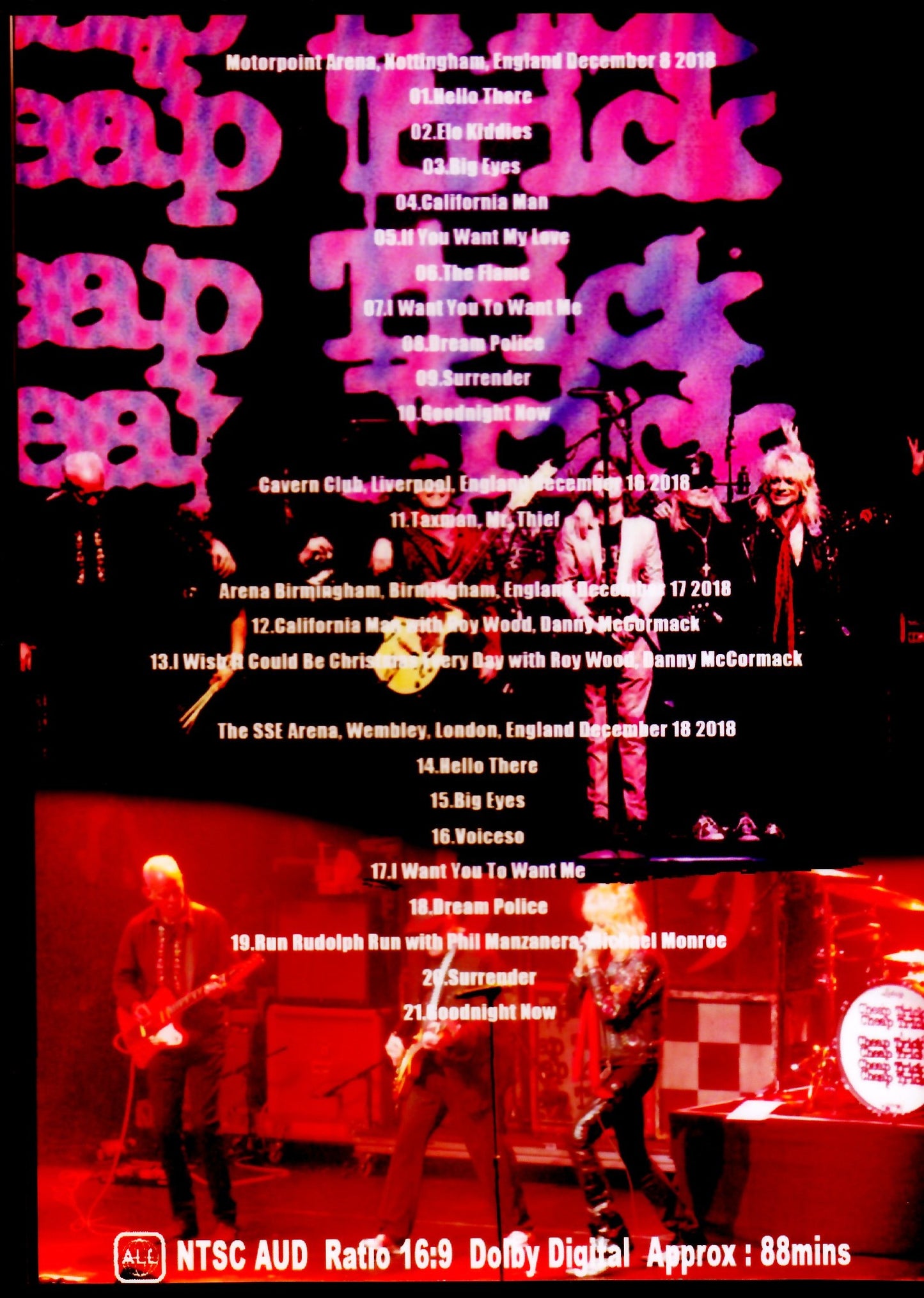 Cheap Trick/UK Tour Collection 2018