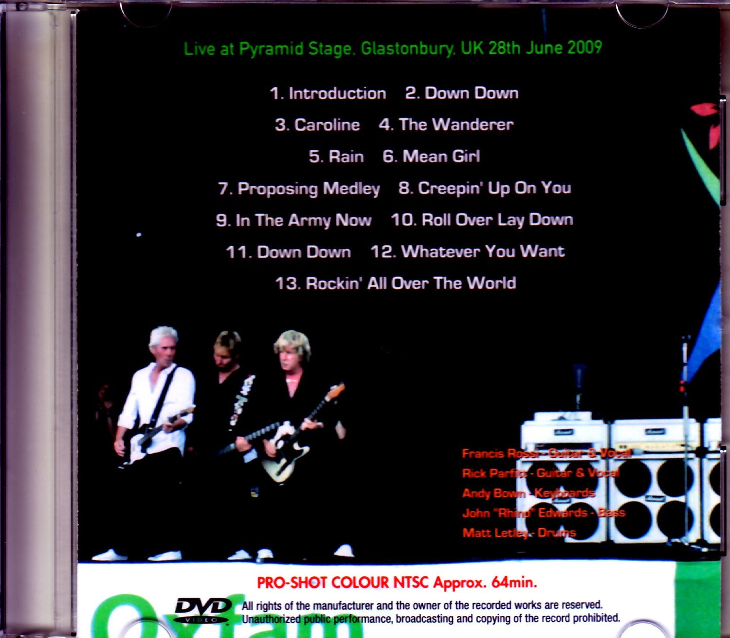Status Quo/Glastonbury,UK 2009