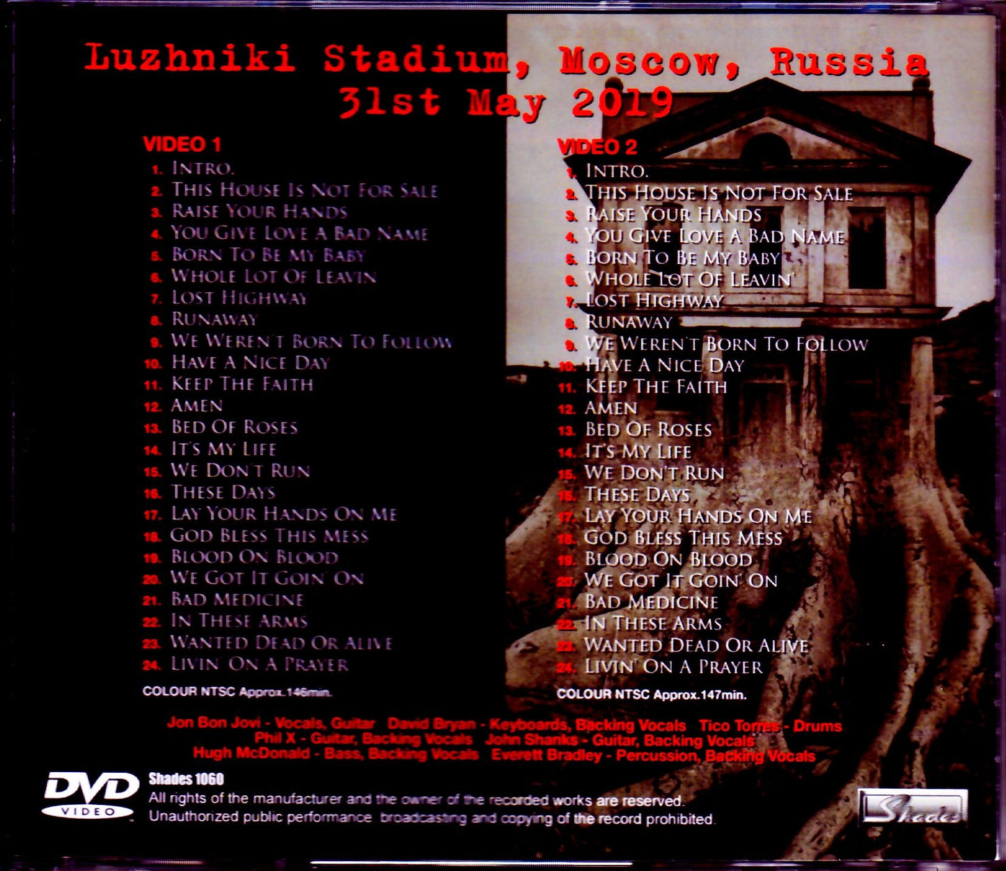 Bon Jovi/Russia 2019 2 Source Ver.