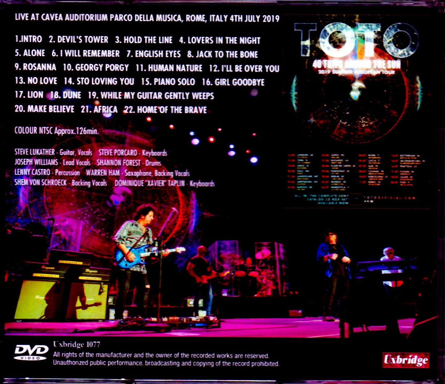 Toto/Italy 2019