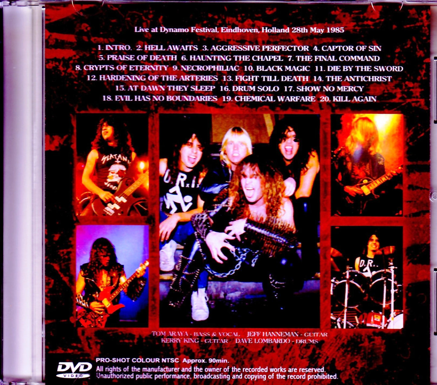 Slayer/Holland 1985
