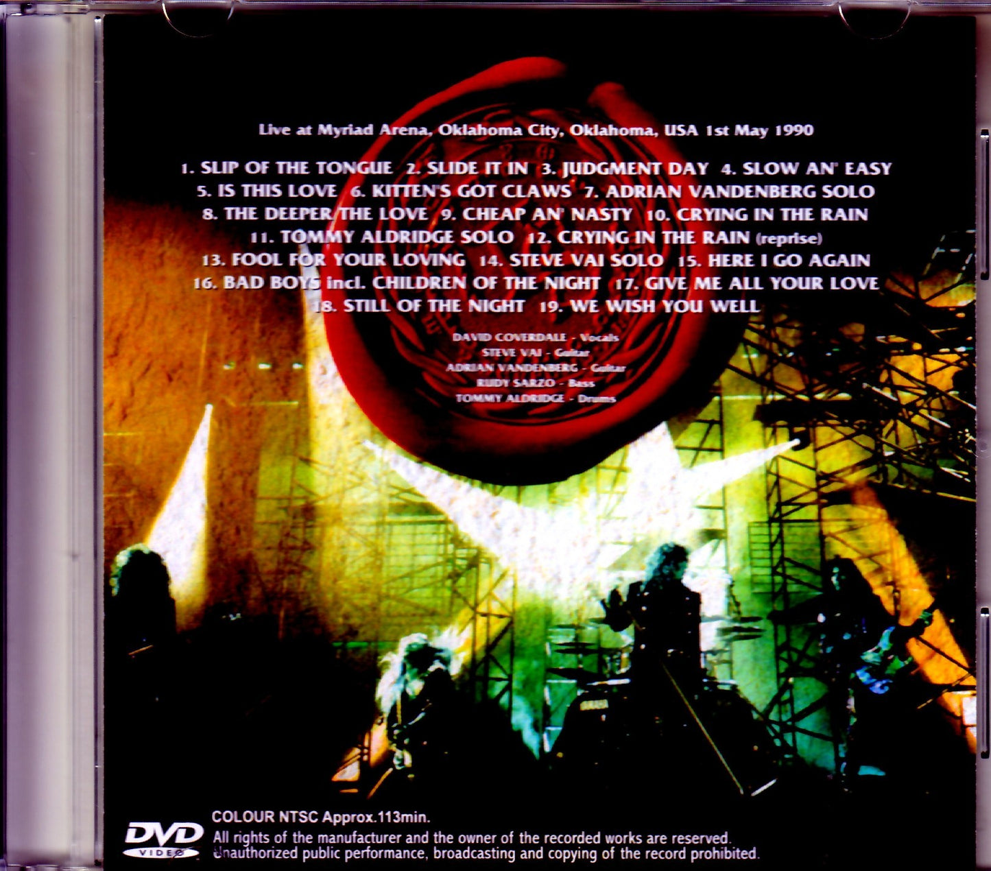 Whitesnake/OK, USA 1990