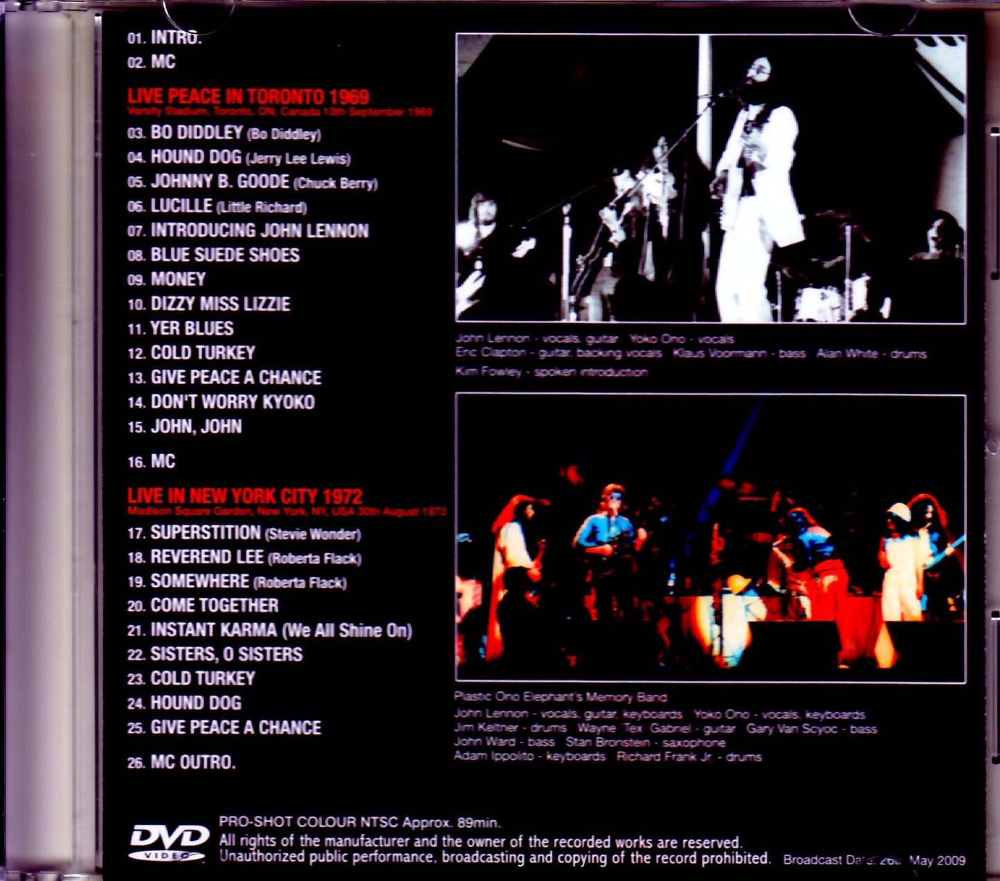 John Lennon/Canada 1969 & more Japanese Broadcast Ver.
