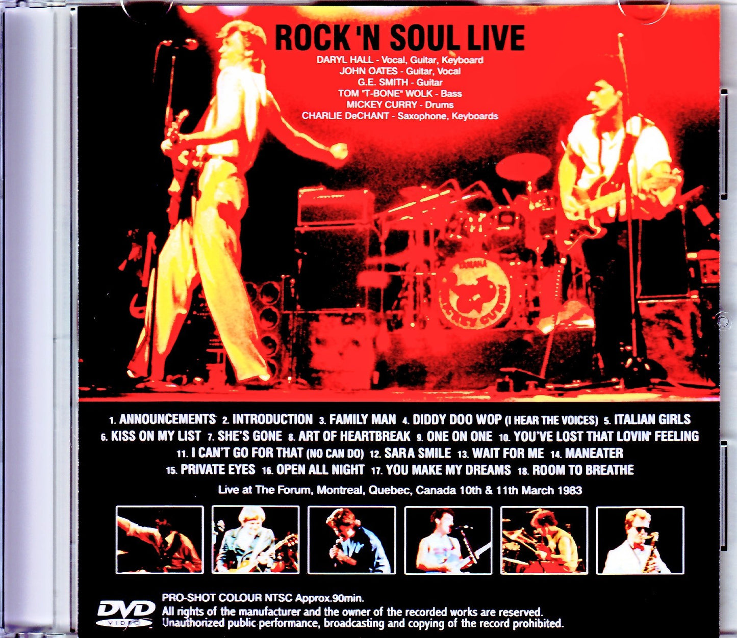 Hall & Oates/Canada 1983 LD Ver.