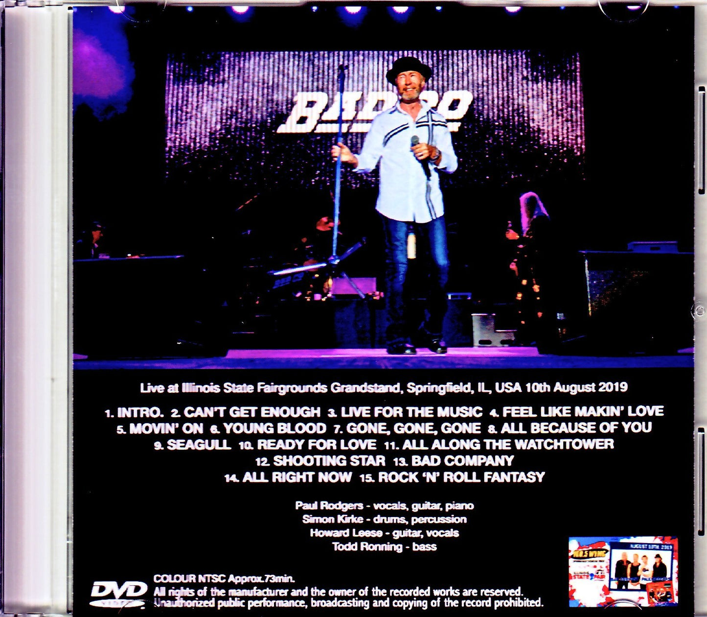 Bad Company/IL, USA 2019