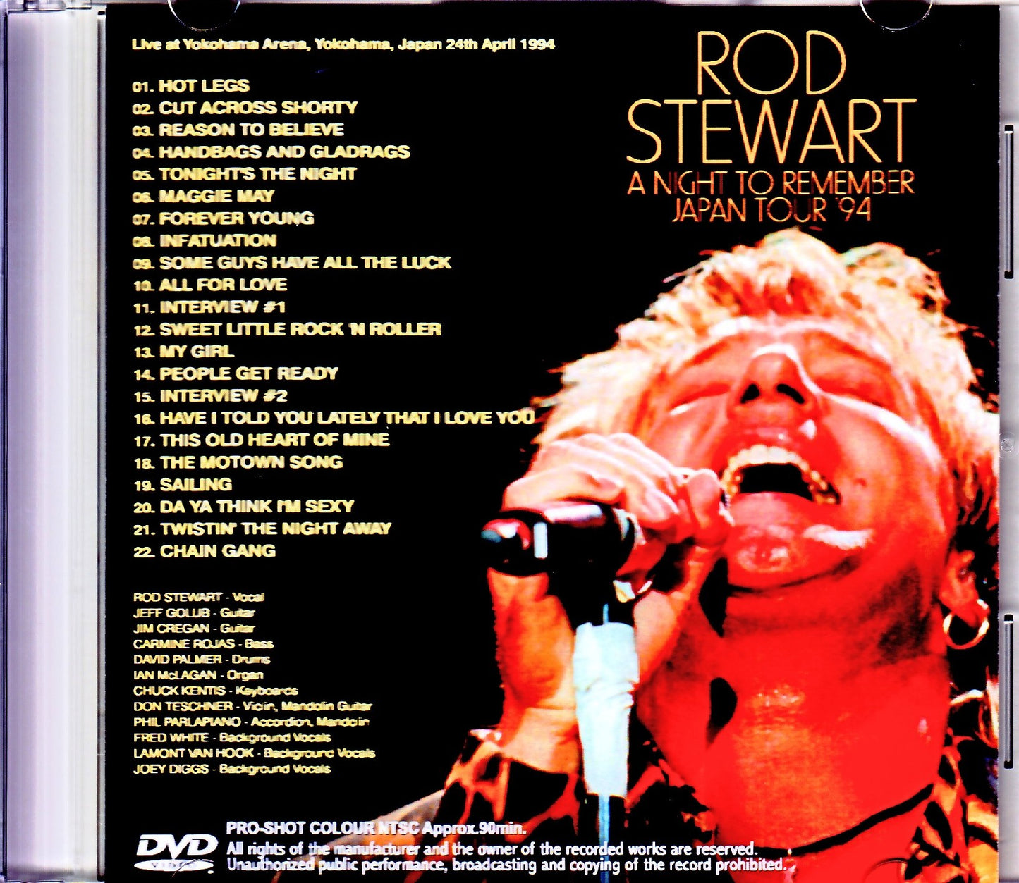 Rod Stewart/Kanagawa,Japan 1994