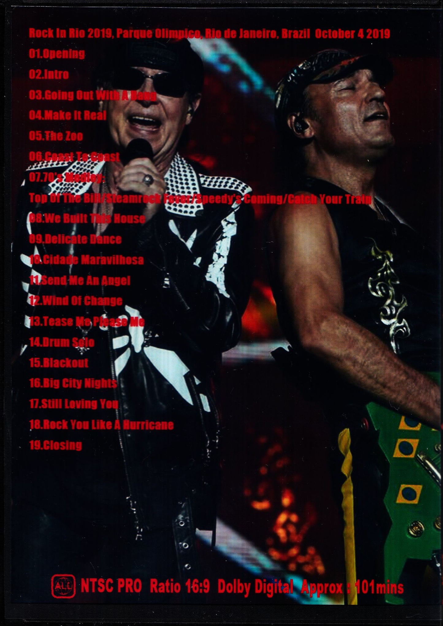 Scorpions/Brazil 2019