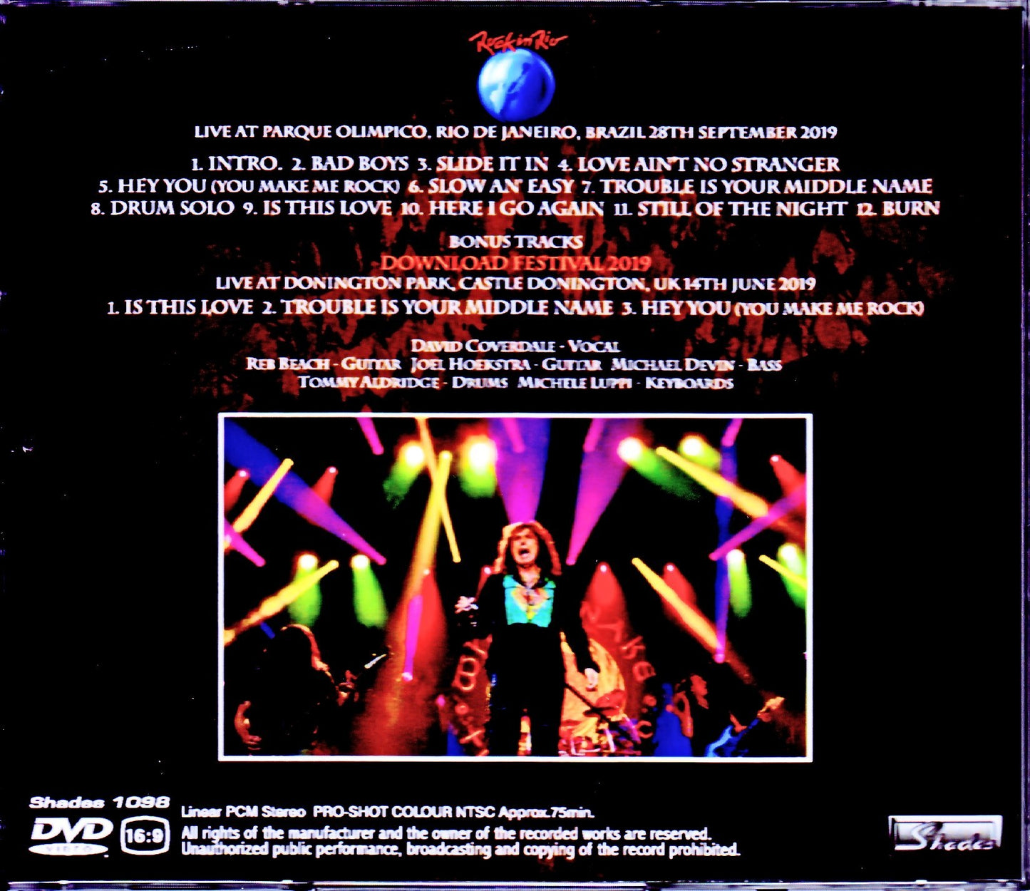 Whitesnake/Brazil 2019 & more