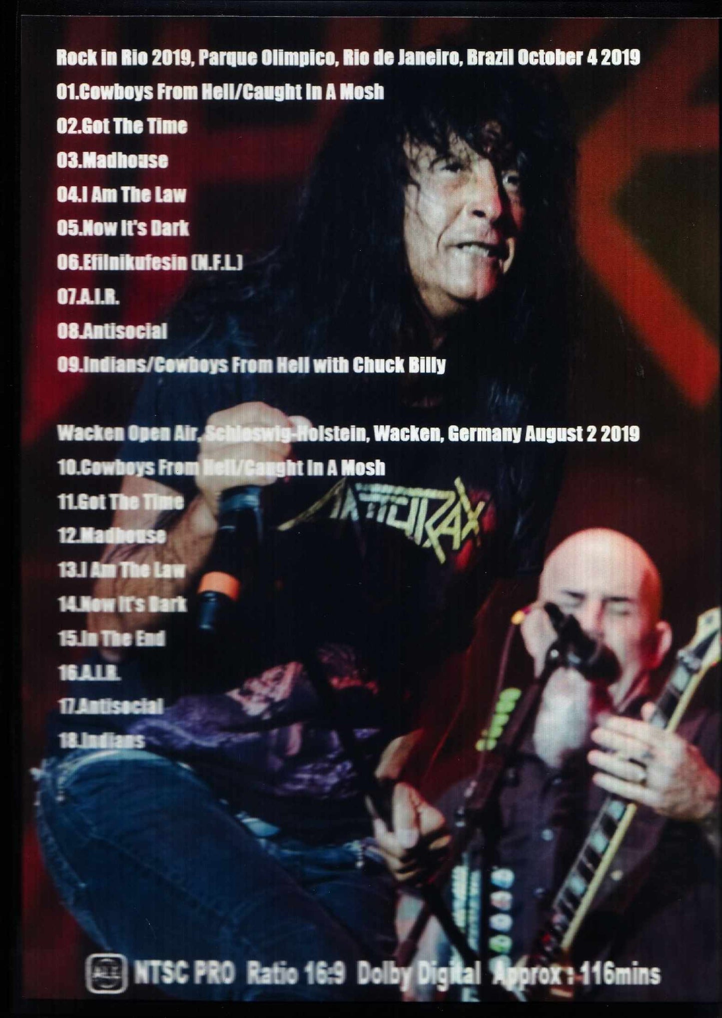 Anthrax/Brazil 2019 & more