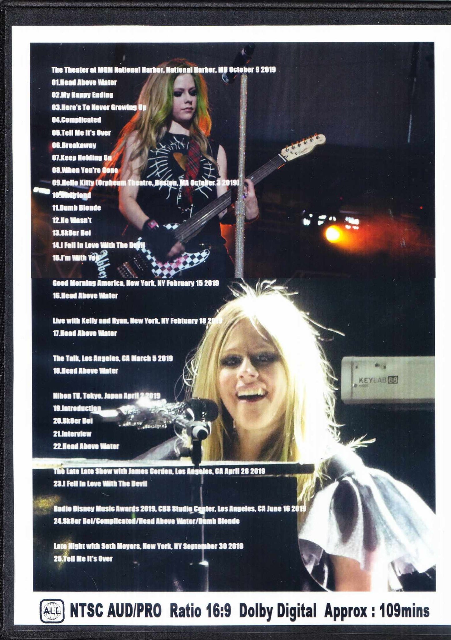 Avril Lavigne/MD,USA 2019 & more