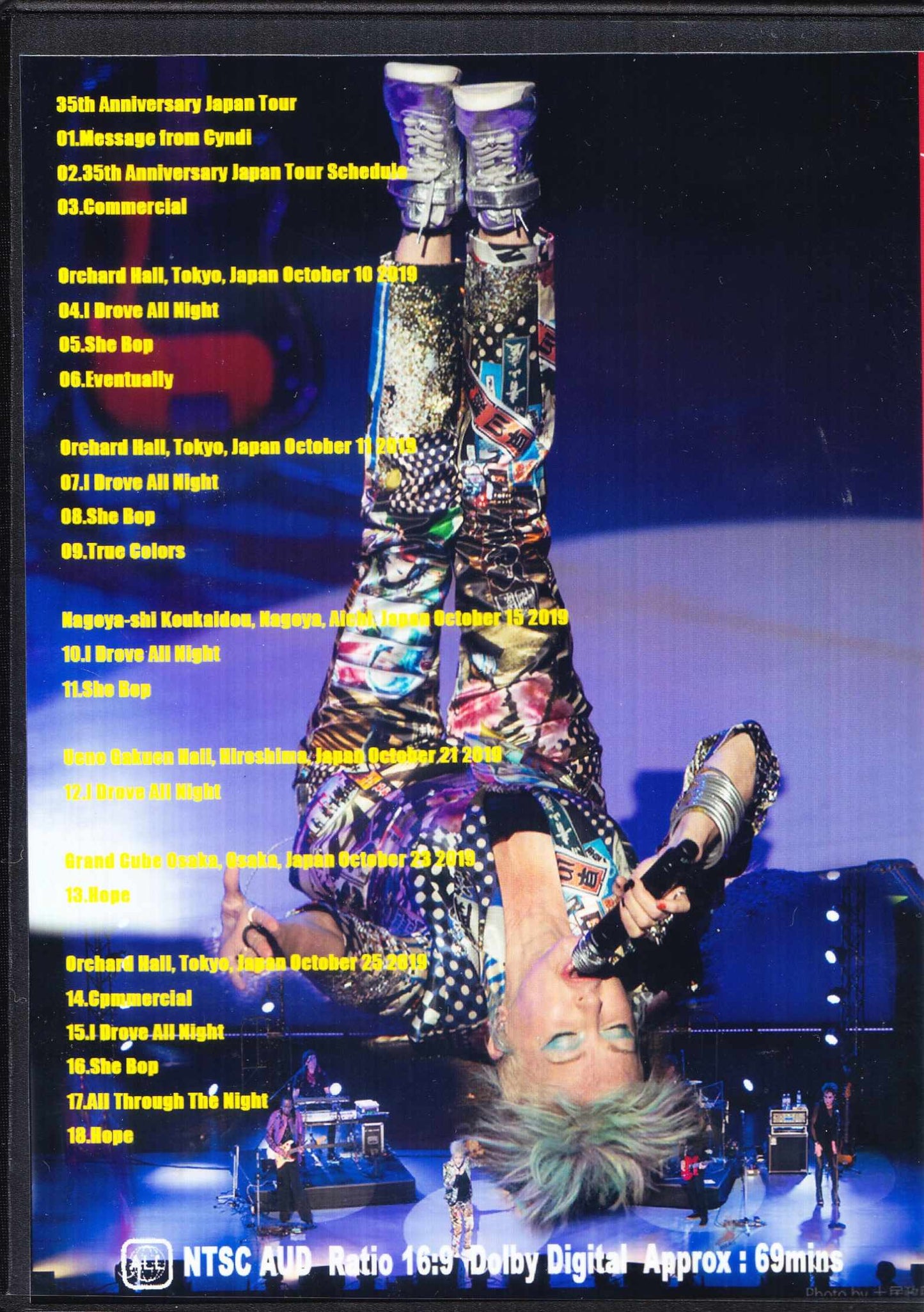 Cyndi Lauper/Japan Tour Collection 2019