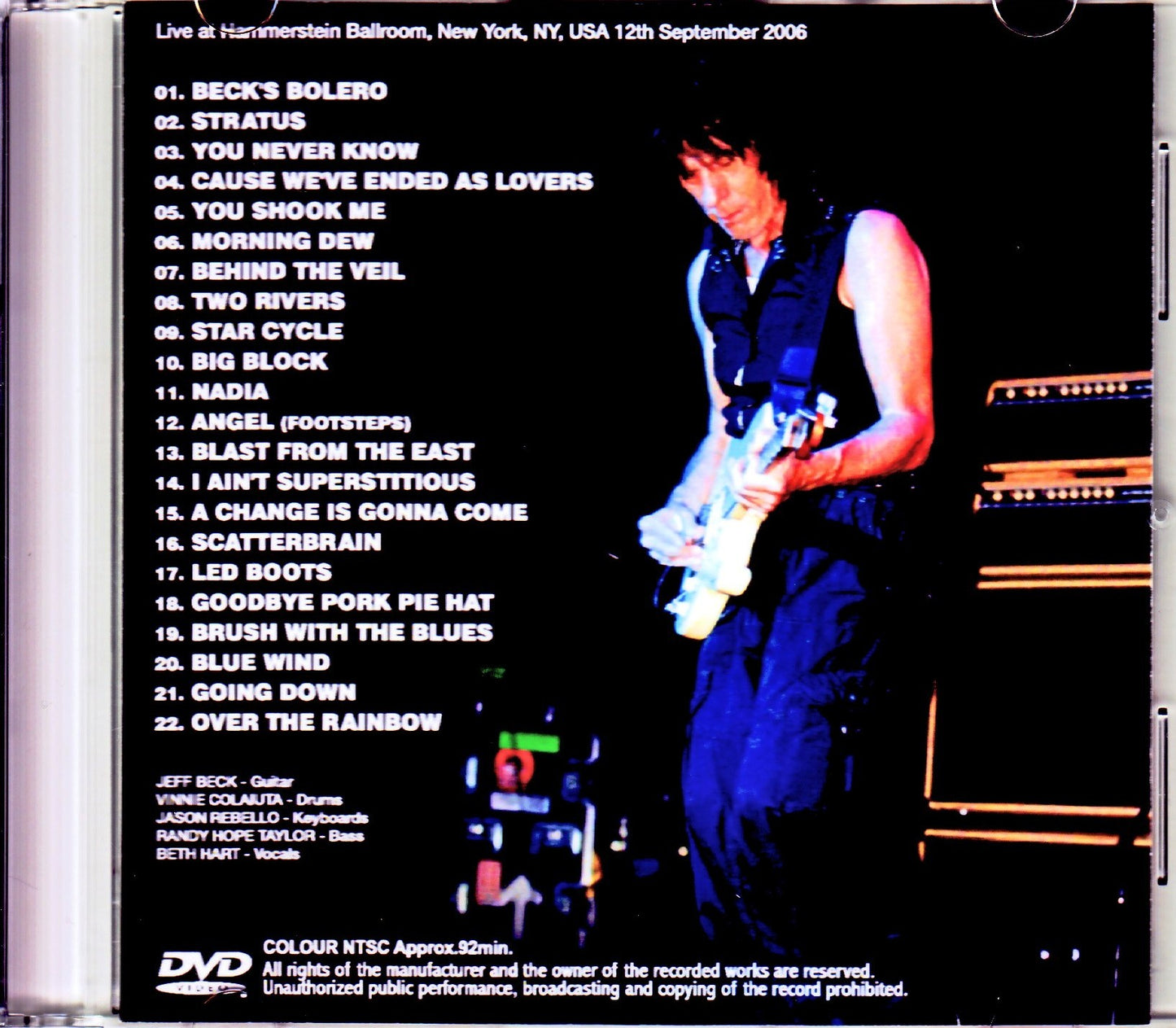 Jeff Beck/NY,USA 2006 Upgrade