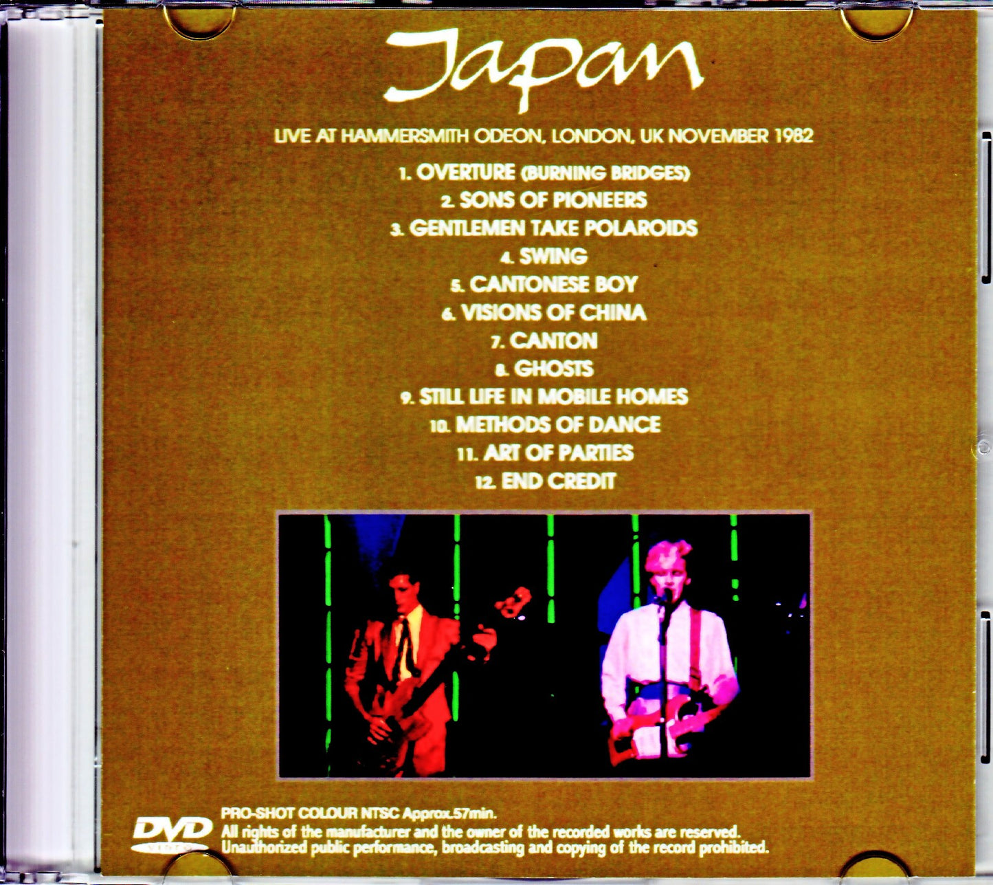 Japan/London,UK 1982